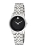 Movado Museum Uhr 606505 aus Edelstahl