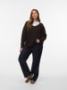 Vero Moda Strickpullover in Chocolate Torte