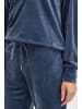 Oxmo Kapuzensweatjacke OXMitty Sweat set in blau