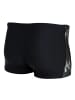 Aquarti Aquarti Herren Badehose Kurz Sportlich Streifen in schwarz Modell 2