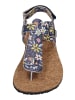 KOEL Sandalen ABRIANA PRINT in blau