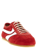 Dries Van Noten Mehrfarbig Rot Kalbsleder Athletik Sneaker
