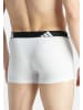 Adidas Sportswear Retro Short / Pant Active Flex Cotton in Schwarz / weiß / grau