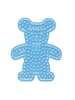 Hama Maxi-Stiftplatte Teddybär, transparent - ab 3 Jahren
