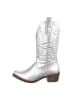 Ital-Design Stiefel in Silber