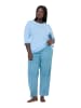 Ulla Popken Pyjama in wasserblau