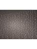 LUMINEO Lichtervorhang CURTAIN LIGHTS 800 LED 3,9 x 2 m, transp. Kabel in warm weiß