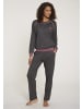 Vivance Active Pyjama in anthrazit-meliert