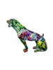 GILDE Figur Street Art Gepard mehrfarbig - (H) 28 cm