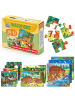 MAGNIKON Puzzle ab 3, Waldtiere, Kinderpuzzle 61 Teile, 10 Puzzles