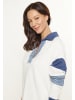 usha BLUE LABEL Women Sweatshirt in white