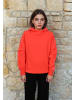 Salzhaut Hoodie VERDOMELT in Fiery Coral