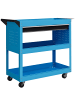 HOMCOM Werkstatt-Rollwagen-82L x 35B x 76H cm-Blau