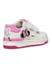 Geox Sneaker in Weiß/Pink