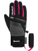 Reusch Fingerhandschuhe Travis GORE-TEX Junior in 7771 blck/blck melang/pink glo