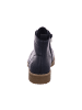 rieker Damenschnürrstiefel warm flach 7350014 735 in  Blau