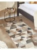 Beliani Kelim ARGAVAND in Bunt/Beige/Braun - (W) 80 x (L) 150 cm