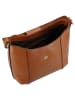 The Bridge Erica Schultertasche Leder 30 cm in cognac