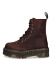 Dr. Martens Schnürboot Jadon Emboss Floral in Rot