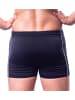 Aquarti Aquarti Herren Badehose mit Kordelzug Gummibund in schwarz/beige