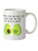Mr. & Mrs. Panda Kinderpott Avocado Pärchen mit Spruch in Weiß