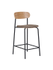 ebuy24 Barhocker Estepona  Natur 2er Set