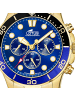 Lotus Chronograph-Armbanduhr Lotus Khrono gold groß (ca. 45mm)