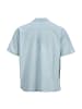 Jack and Jones Hemd Summer Linen Blend Resort Shirt in Hellblau