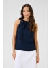 Cream Kurzarm-Bluse CRElora A-shape in Navy Blazer