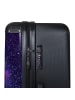 NoBoringSuitCases Suitcase, Koffer, Reisekoffer Weltraum lila blau