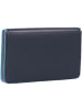 Piquadro Blue Square Visitenkartenetui Leder 10 cm in blau