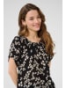 Kaffe Tunika KAamber Regular fit in Black/Chalk/Red Petit Fleur