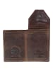 Greenland Nature Montana Geldbörse RFID Leder 7 cm in braun