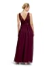 Vera Mont Abendkleid mit Spitze in Deep Dahlia