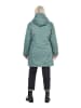Ulla Popken Parka in grau grün