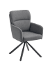 HOMCOM Esszimmerstuhl in Grau 57L x 63B x 93H cm