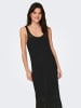 ONLY Kleid Sommer Beach Dress ärmelloses Box Fit in Schwarz-3