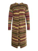 usha FESTIVAL Damen Strick Cardigan in Oliv Mehrfarbig