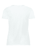 Zero  Printshirt mit Aufdruck in Patch White/Rosé