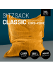 Lumaland LUMALAND Sitzsack Classic XXL Cord 380 L - 140 x 180 cm - mit waschbarem Bezug
