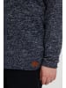BLEND Strickpullover BHDan Big & Tall in Mittelblau