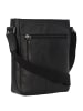 Greenburry Pure Black Umhängetasche Leder 17 cm in black