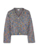 Tanuna Damen Sweater in BLAU MEHRFARBIG