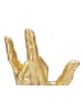 Mauro Ferretti Handgeformte Statuette aus goldfarbenem Harz, 14,5 x 7 x 23 cm