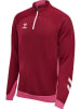 Hummel Halbreißverschluss Sweatshirt Hmllead Herren in BIKING RED