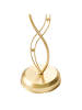 Beliani Weinglasregal LIMERICK in Gold - (W) 26 x (H) 43 x (L) 26 cm