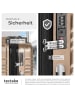 tectake Hartschalenkoffer-Set  TSA-Zahlenschloss, champagner