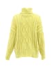 myMo Damen Rollkragenpullover in LIMETTE
