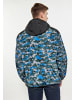 Schmuddelwedda Blouson in Blau Camouflage