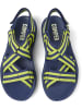 Camper Sandalen " Match " in Blau / Gelb